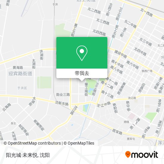 阳光城·未来悦地图
