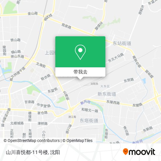 山川喜悦都-11号楼地图