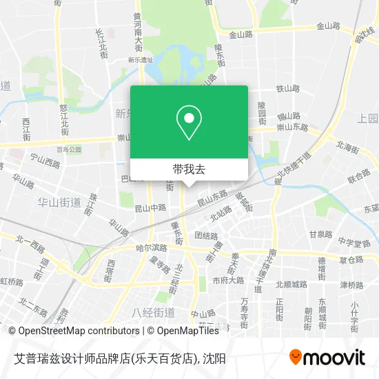艾普瑞兹设计师品牌店(乐天百货店)地图