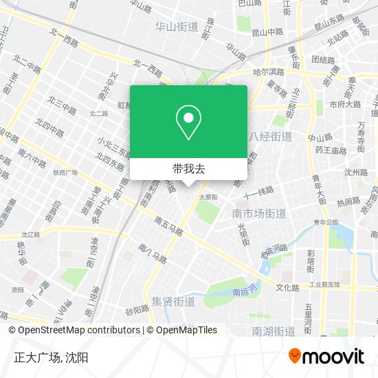 正大广场地图