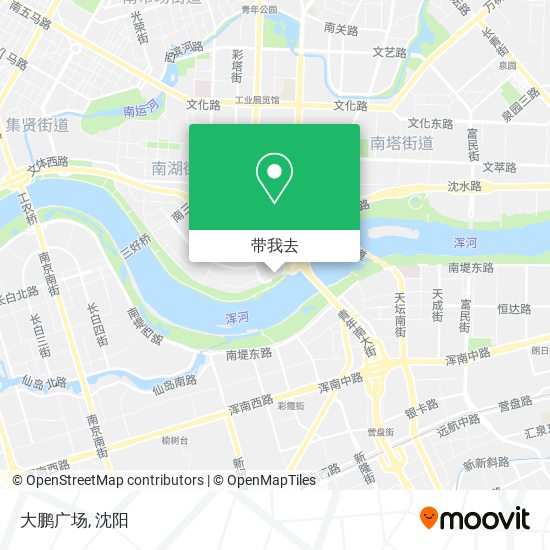 大鹏广场地图