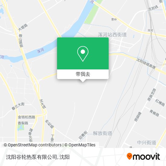 沈阳谷轮热泵有限公司地图