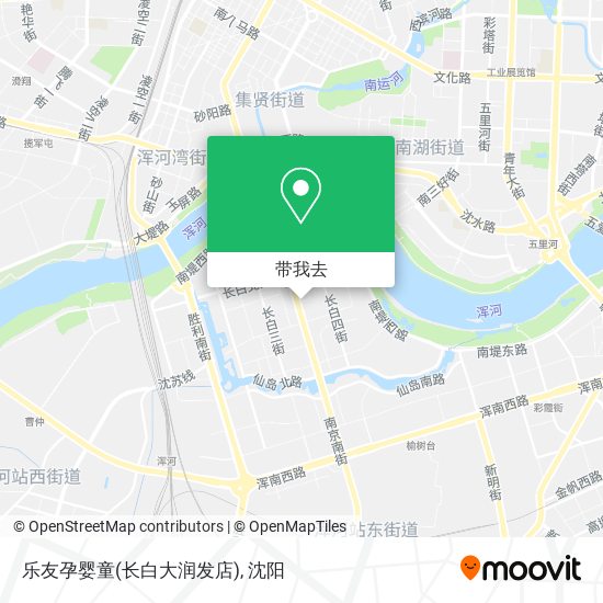 乐友孕婴童(长白大润发店)地图
