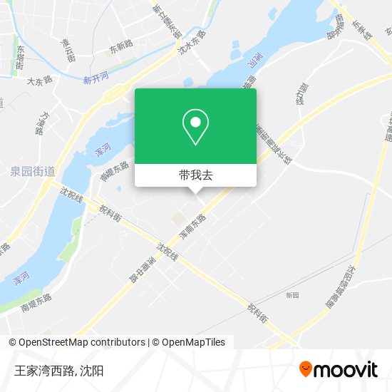 王家湾西路地图