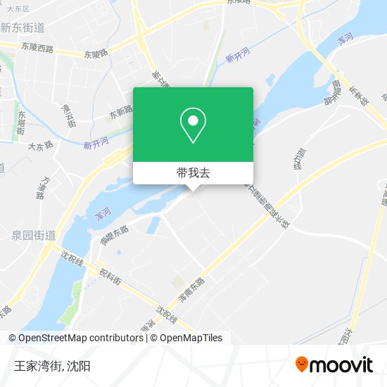 王家湾街地图