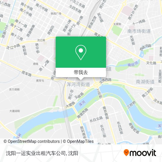 沈阳一运实业出租汽车公司地图