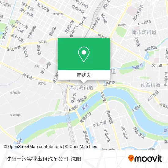沈阳一运实业出租汽车公司地图