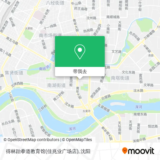得林跆拳道教育馆(佳兆业广场店)地图