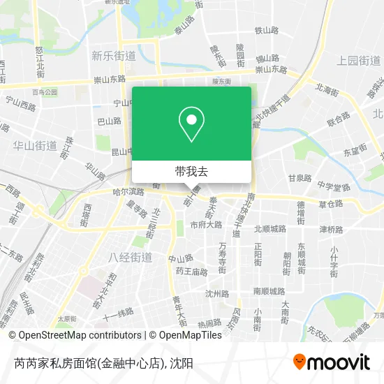 芮芮家私房面馆(金融中心店)地图