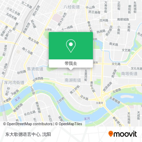 东大歌德语言中心地图
