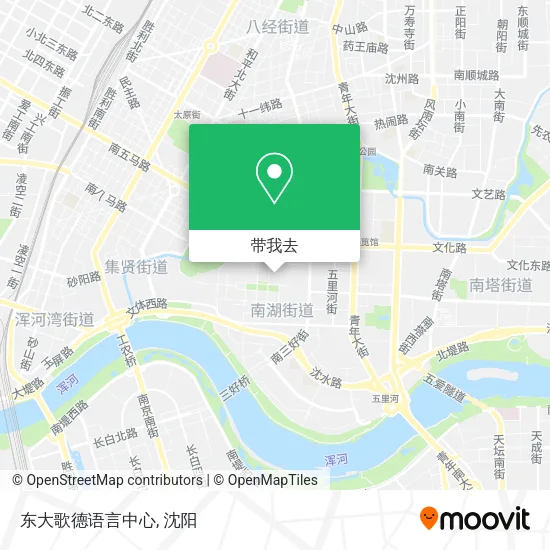 东大歌德语言中心地图