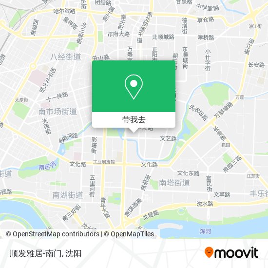 顺发雅居-南门地图