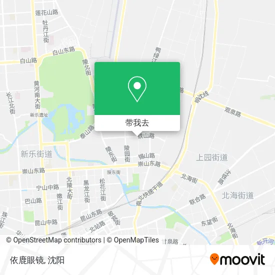 依鹿眼镜地图