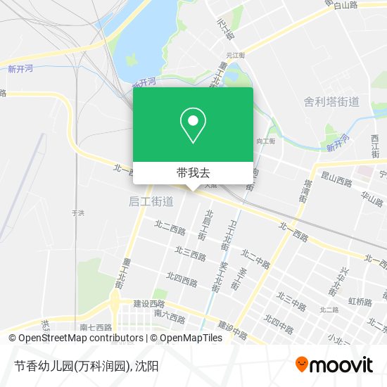 节香幼儿园(万科润园)地图