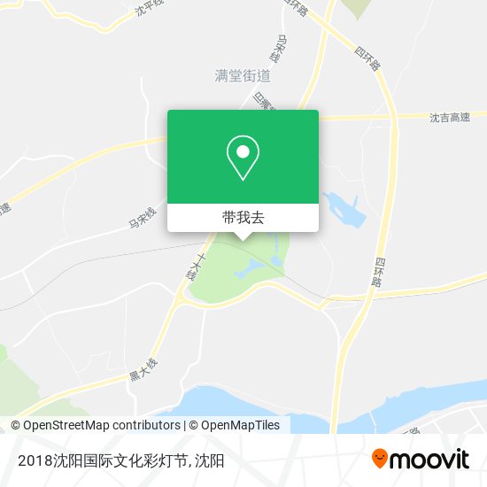 2018沈阳国际文化彩灯节地图