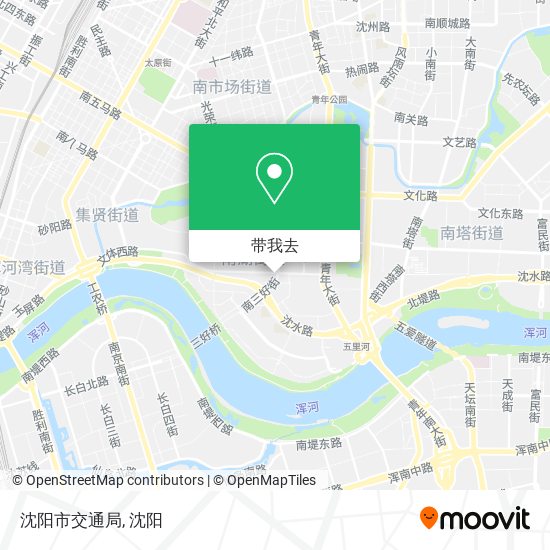 沈阳市交通局地图