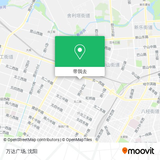 万达广场地图