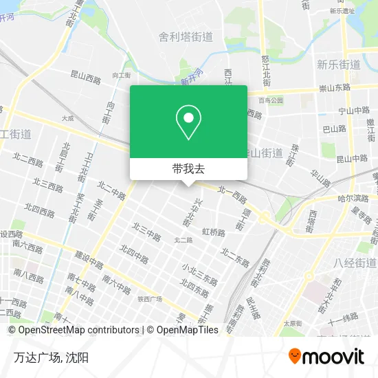 万达广场地图