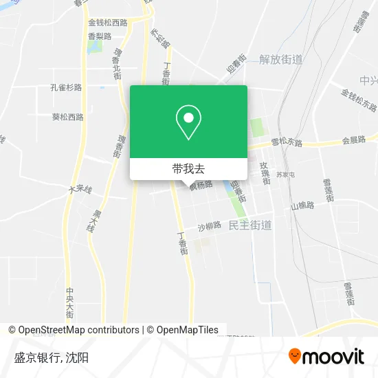 盛京银行地图