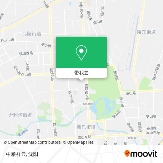 中粮祥云地图