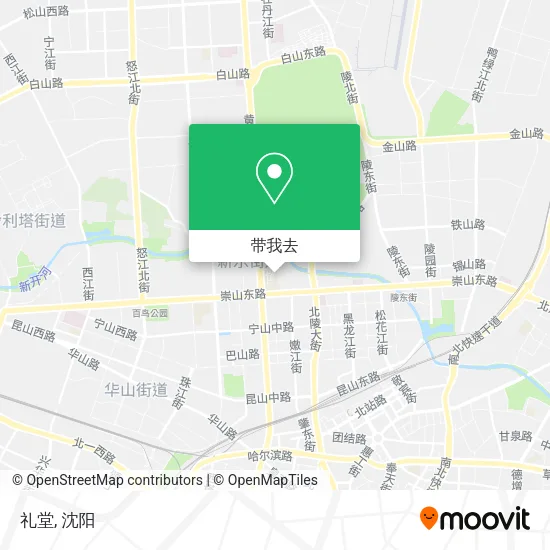 礼堂地图