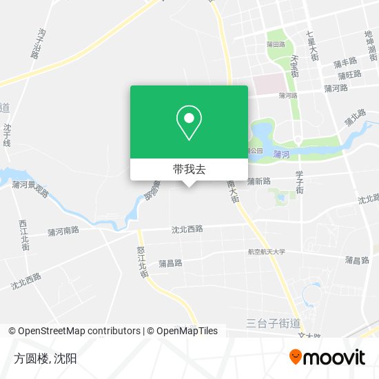 方圆楼地图
