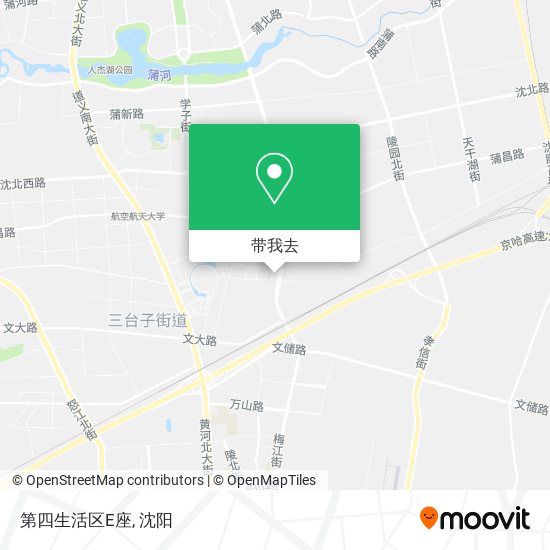 第四生活区E座地图