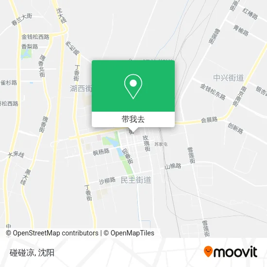 碰碰凉地图