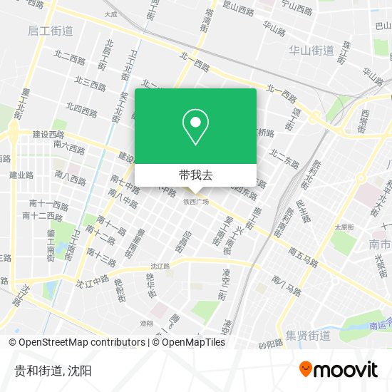 贵和街道地图