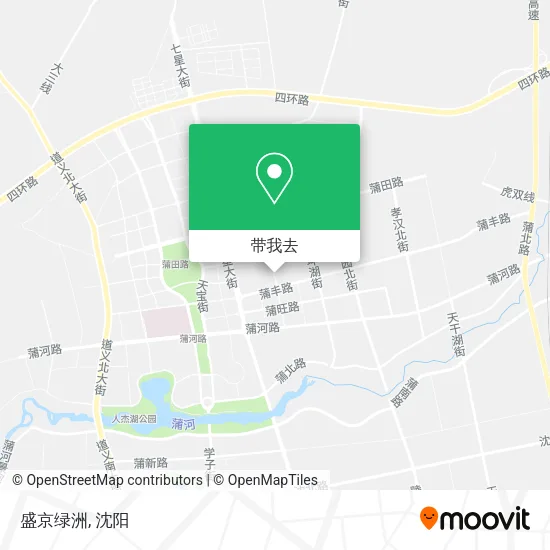 盛京绿洲地图