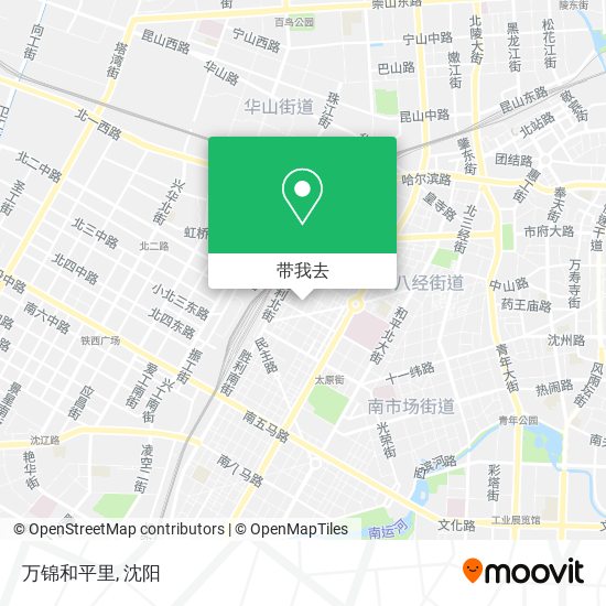 万锦和平里地图