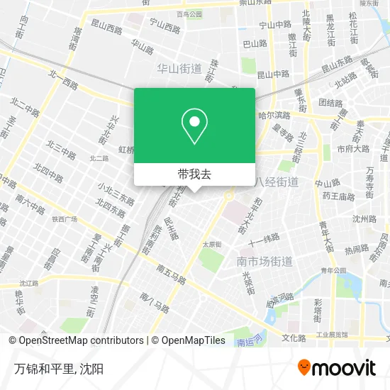 万锦和平里地图