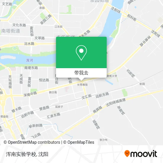 浑南实验学校地图