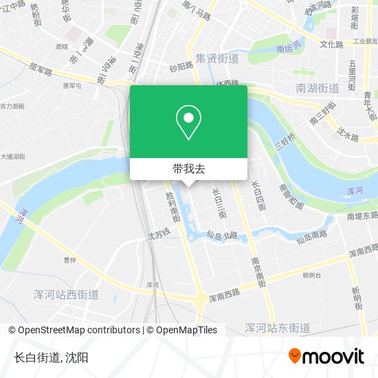 长白街道地图