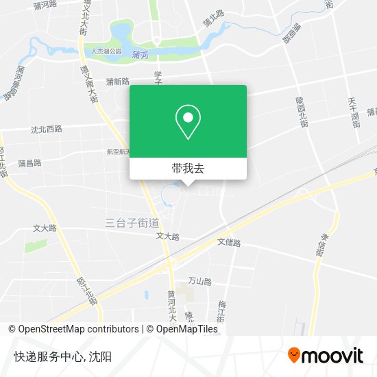 快递服务中心地图