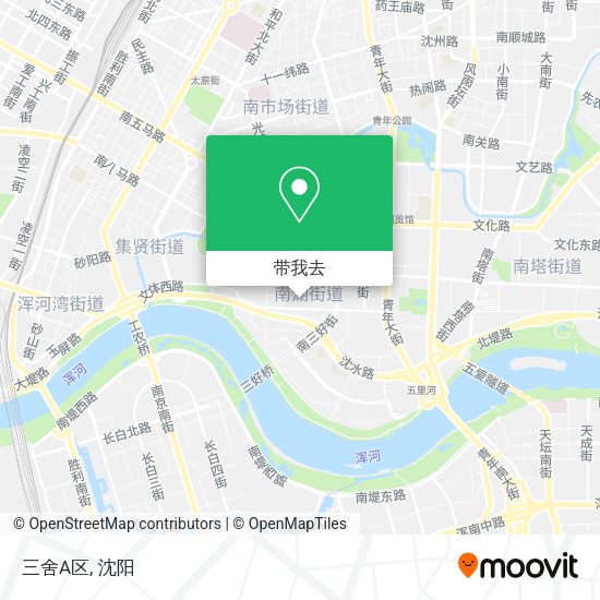 三舍A区地图