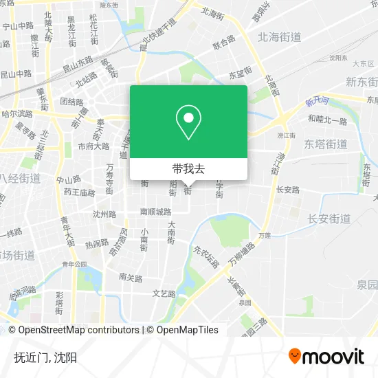 抚近门地图