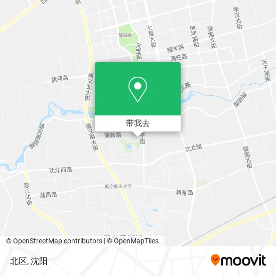 北区地图