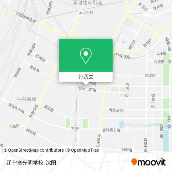 辽宁省光明学校地图
