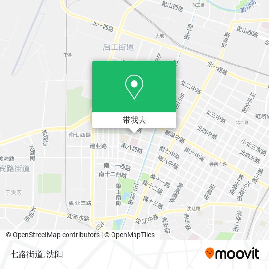 七路街道地图