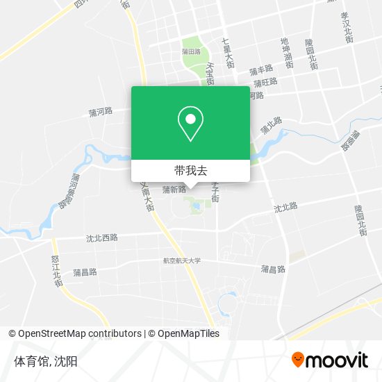 体育馆地图