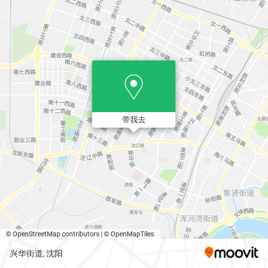 兴华街道地图