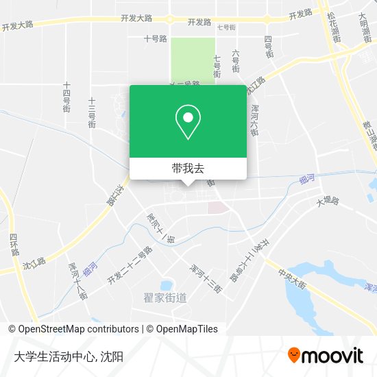 大学生活动中心地图