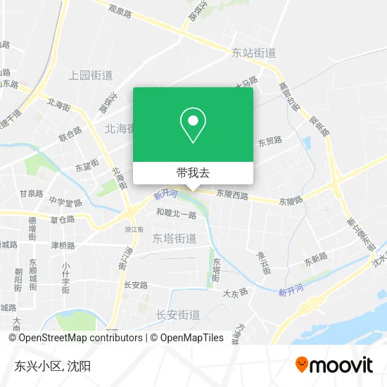 东兴小区地图