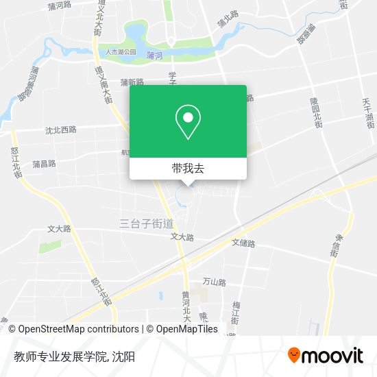 教师专业发展学院地图