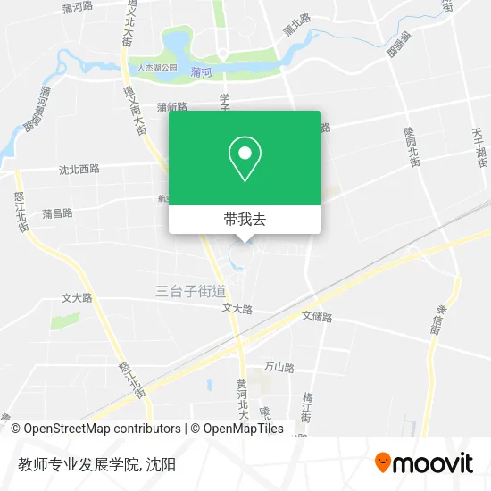 教师专业发展学院地图