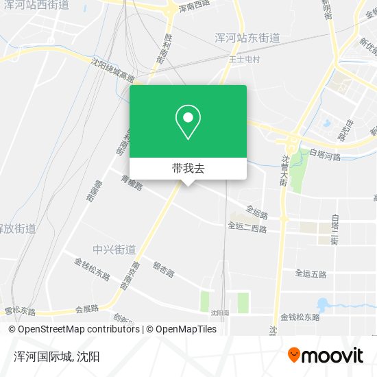 浑河国际城地图