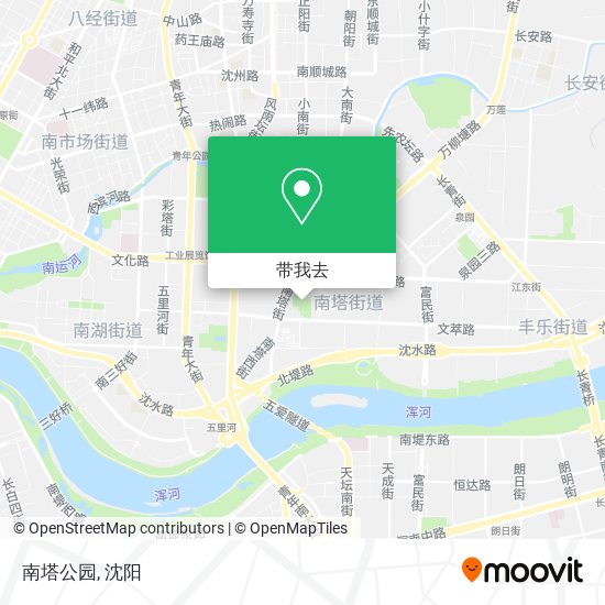 南塔公园地图