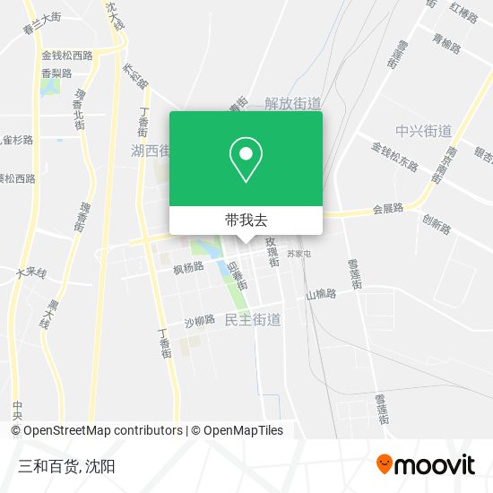 三和百货地图