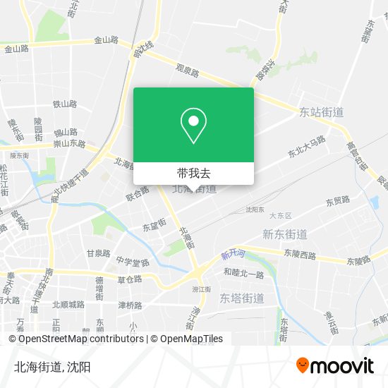 北海街道地图
